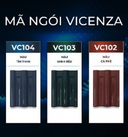 NGÓI TRÁNG MEN VICENZA