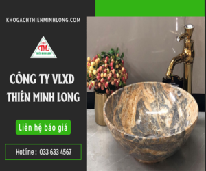 Chậu Lavabo đá tự nhiên là gì? Mẫu Lavabo phổ biết cho phòng tắm